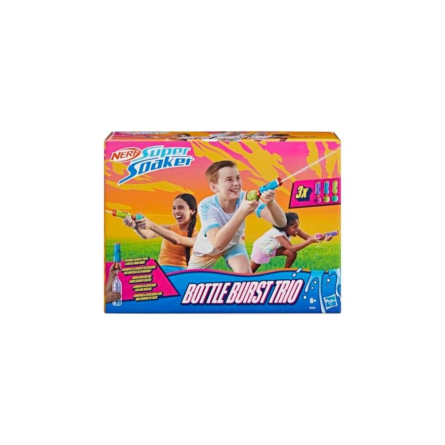 Super Soaker Bottle Burst Trio