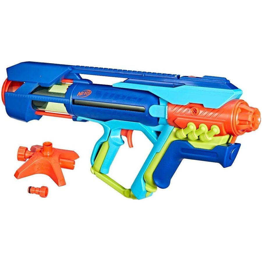 Super Soaker Power Drench XL in action